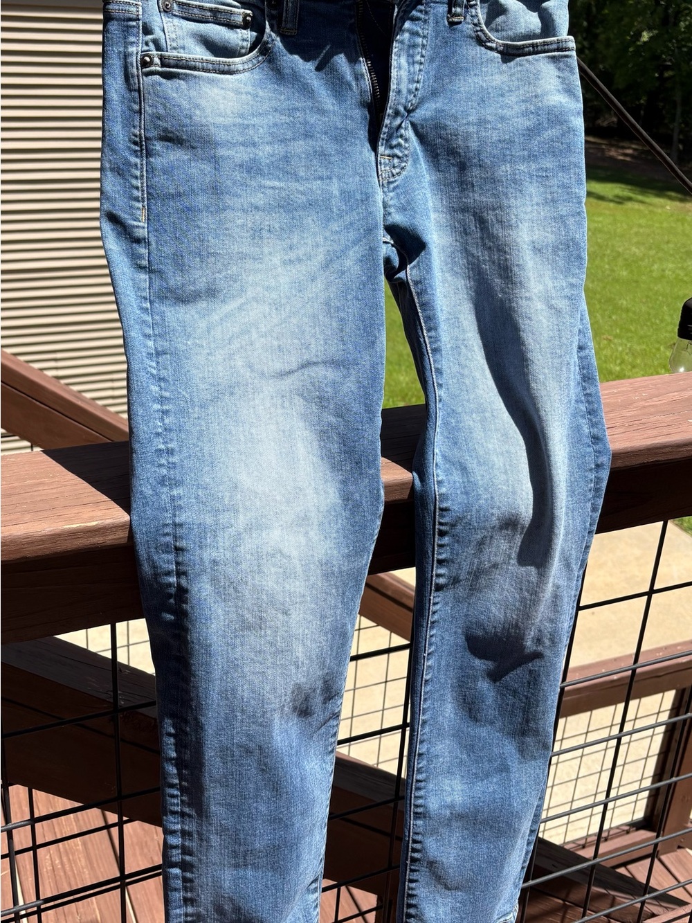 American Eagle Outfitters Medium Blue Straight Jeans